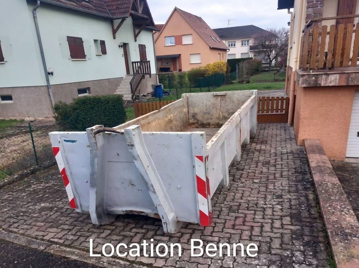 Déblaiement & débarras à Lingolsheim — Location Benne